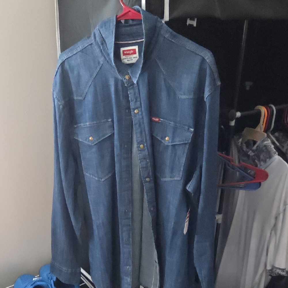 Mens Wranger Jean Jacket